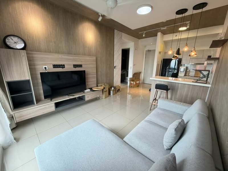 Servis Apartment untuk Disewa di The Clio 2 Residences - Leon Kwan - Living Room - PropertyGuru.com.my