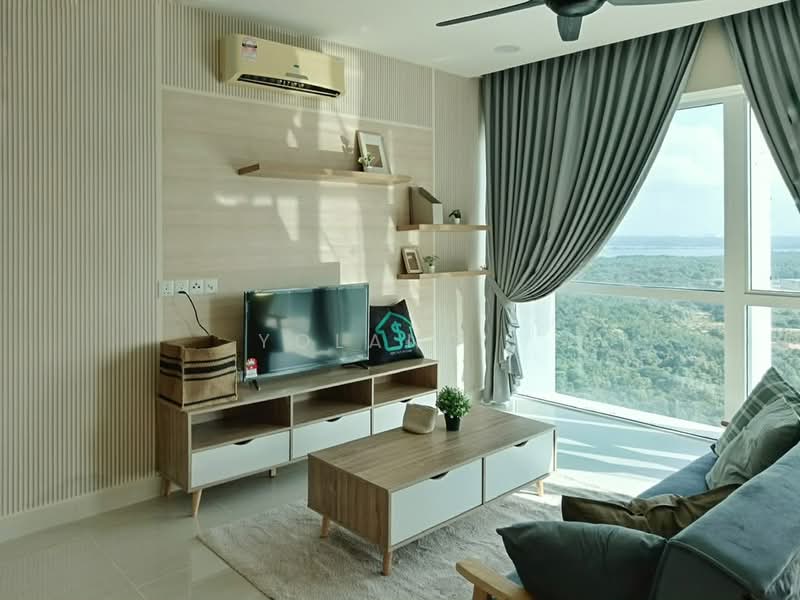 Kondominium untuk Disewa di Medini Signature - Yoland . - Living Room - PropertyGuru.com.my