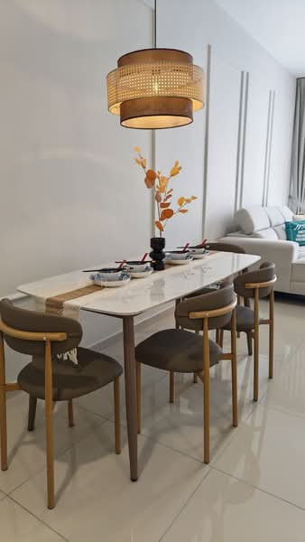Servis Apartment untuk Disewa di BeCentral @ i-City - Arylene Ang - Dining Room - PropertyGuru.com.my