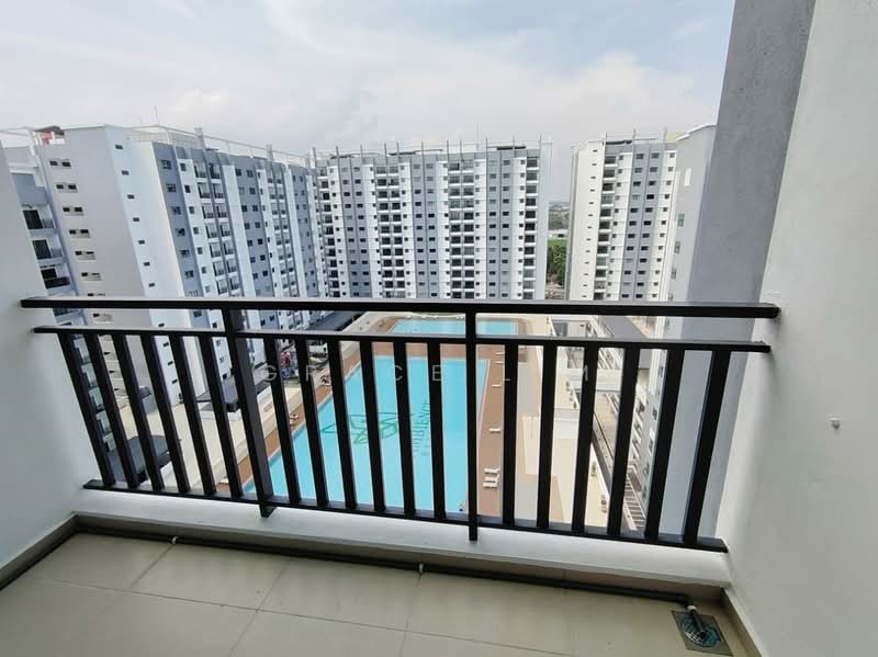 Service Residence for Rent at Ambience Residence (Residensi Nikel) - Grace Lim - Balcony - PropertyGuru.com.my