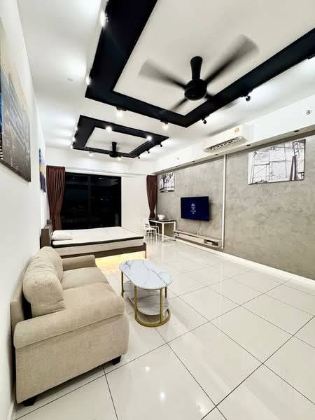 Servis Apartment untuk Disewa di Chambers - Kin CK - Living Room - PropertyGuru.com.my