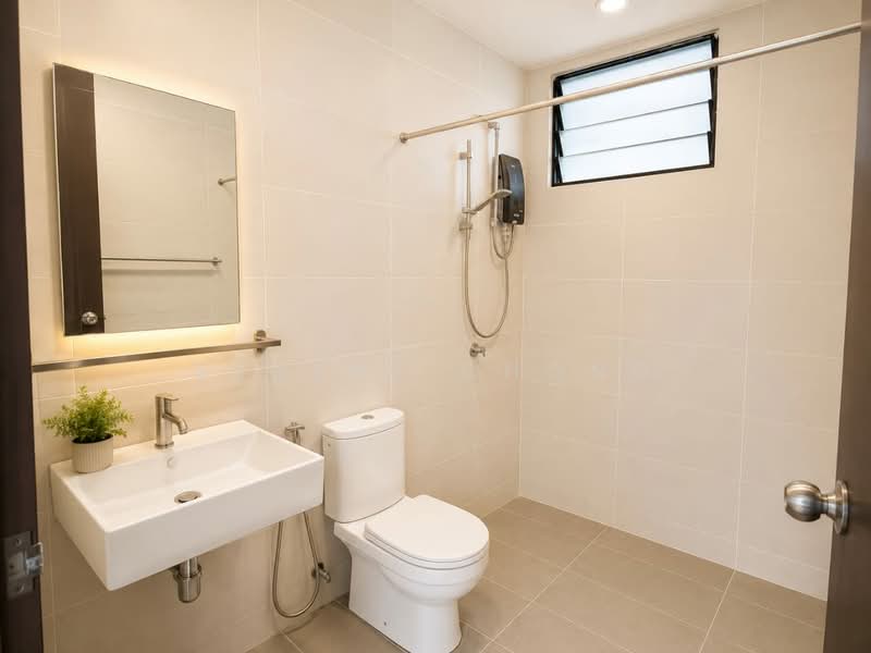 Condominium for Rent at Ken Rimba Condominium 1 - Serene Chong - Bathroom - PropertyGuru.com.my