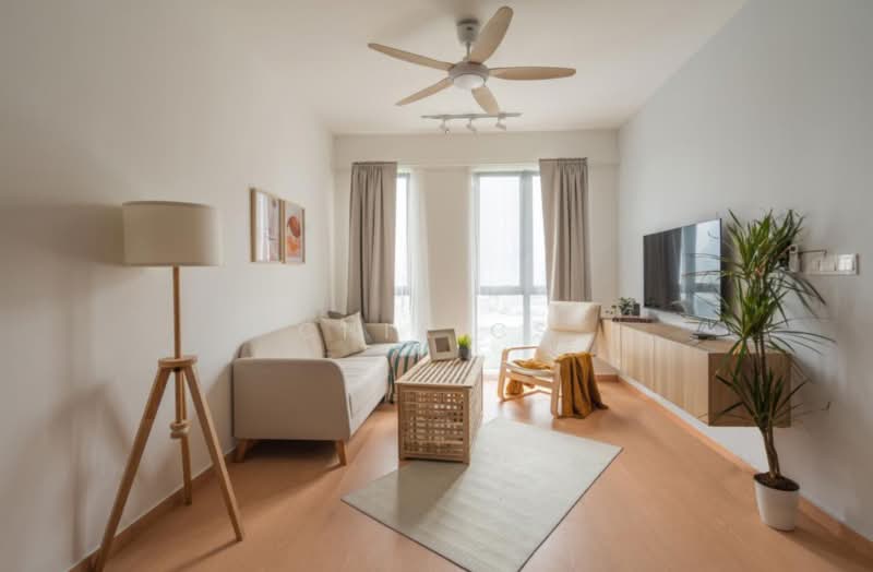 Servis Apartment untuk Dijual di RYAN & MIHO - Chia Cs - Living Room - PropertyGuru.com.my