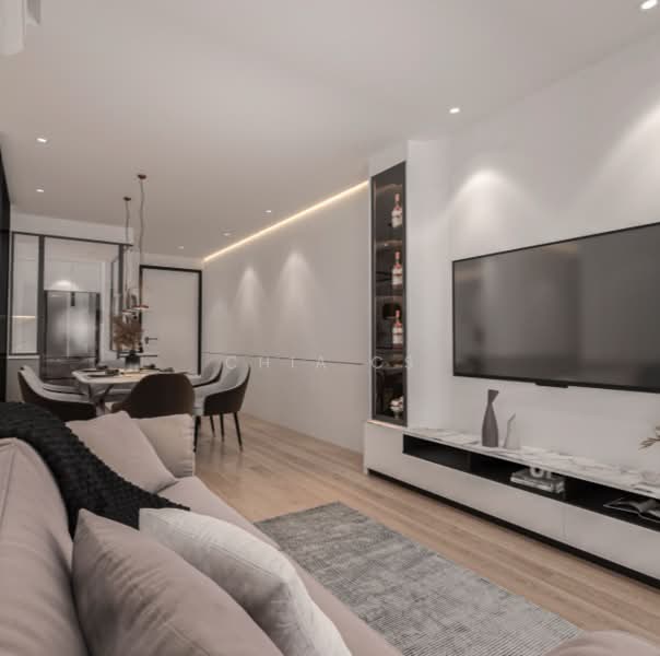 Service Residence for Sale at Atwater : Service Residences - Chia Cs - Living Room - PropertyGuru.com.my