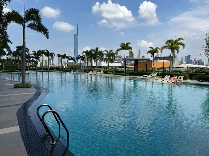 Servis Apartment untuk Dijual di Trion @ KL - Steven Leaw - Pool - PropertyGuru.com.my