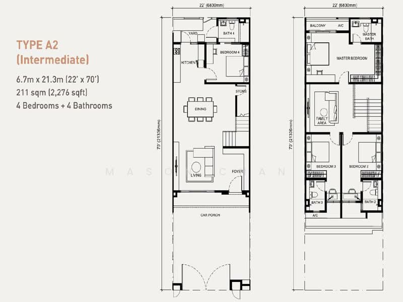 Rumah Teres 2 Tingkat untuk Dijual di Puteri Harbour (Iskandar Puteri (Nusajaya)) - Mason Chan - PropertyGuru.com.my