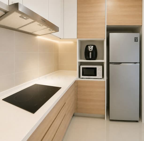 Service Residence for Rent at V-Residensi 2 - Serene Chong - Kitchen - PropertyGuru.com.my