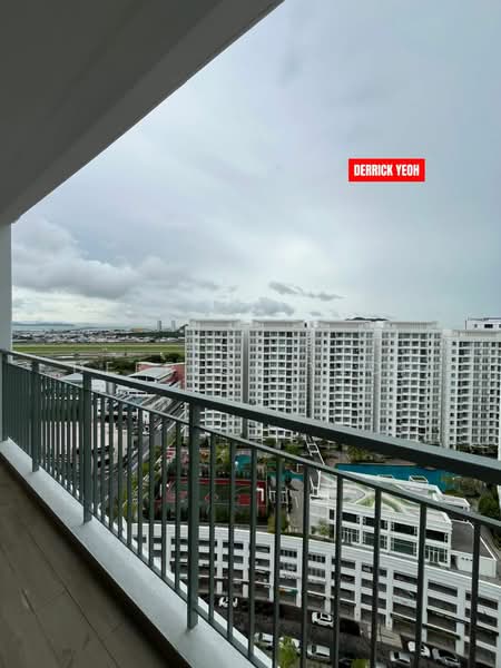 Kondominium untuk Disewa di Lucerne Residences - Derrick Yeoh - Balcony - PropertyGuru.com.my