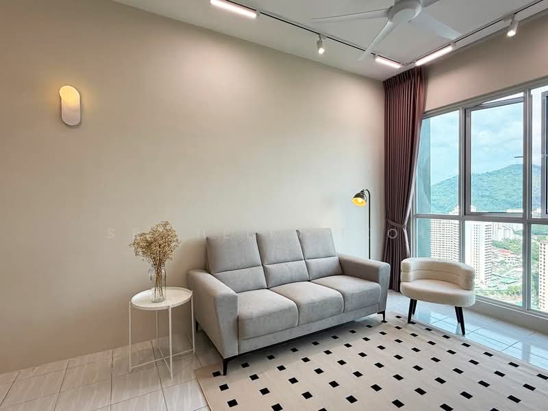 Condominium for Sale at The Zen - Sr. Helen Teoh - Living Room - PropertyGuru.com.my