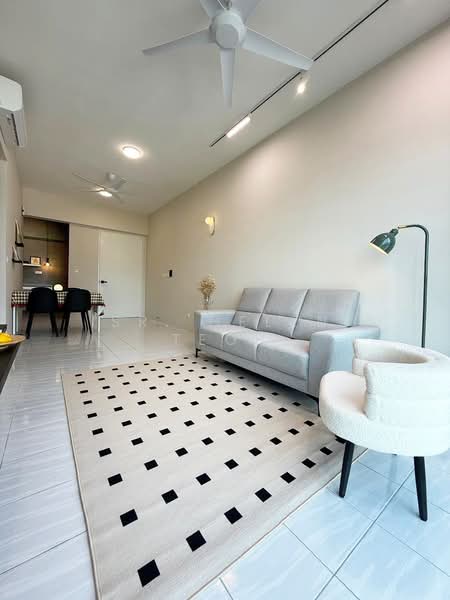 Condominium for Sale at The Zen - Sr. Helen Teoh - Living Room - PropertyGuru.com.my