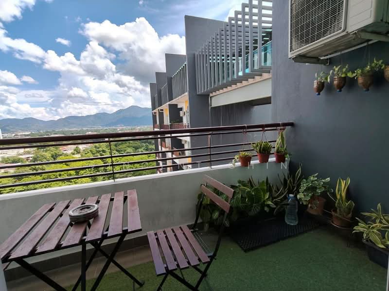 Kondominium untuk Disewa di The Majestic - Vincent Chin - Balcony - PropertyGuru.com.my