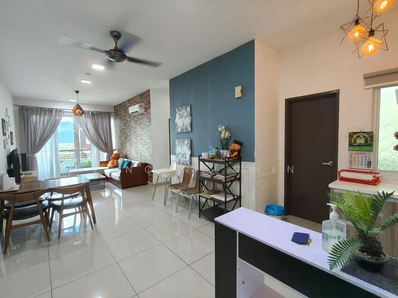 Kondominium untuk Disewa di The Majestic - Vincent Chin - Living Room - PropertyGuru.com.my