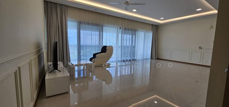 Service Residence for Sale at Southern Marina Residences - Jameson Choo - Living Room - PropertyGuru.com.my