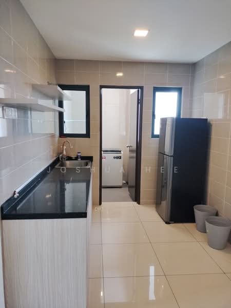 Kondominium untuk Disewa di Service Residence @ Landmark Residence 1 - Joshua Hee - Kitchen - PropertyGuru.com.my