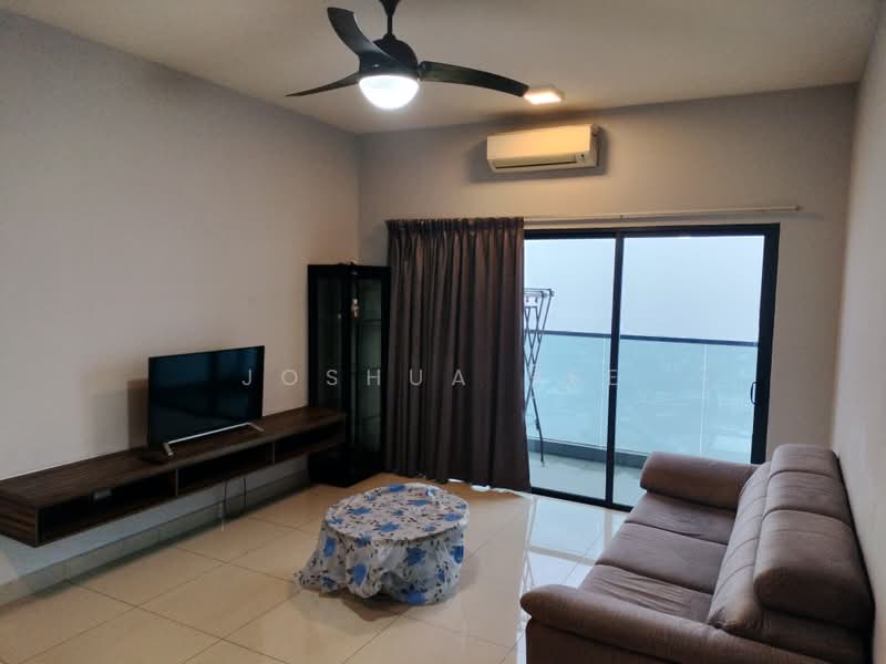 Kondominium untuk Disewa di Service Residence @ Landmark Residence 1 - Joshua Hee - Living Room - PropertyGuru.com.my