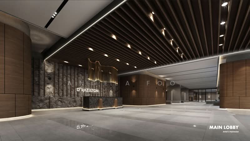 Condominium for Sale at D’Hazelton - Angela Foo - Lobby - PropertyGuru.com.my