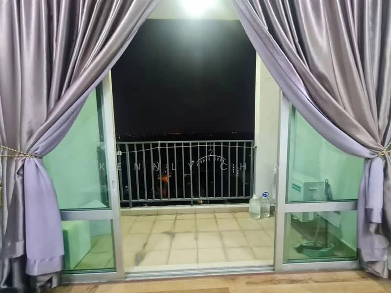 Service Residence for Rent at Greenfield Regency - Kennly Chia - Balcony - PropertyGuru.com.my