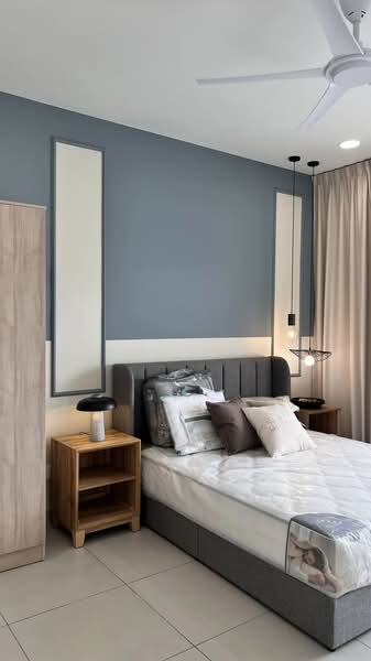 Servis Apartment untuk Disewa di Dorsett Waterfront Subang - Kim Ling - Master Bedroom - PropertyGuru.com.my