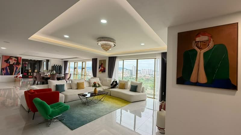 Condominium for Sale at Residensi R8 - Joe Lin - Living Room - PropertyGuru.com.my