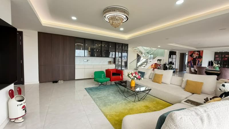 Condominium for Sale at Residensi R8 - Joe Lin - Living Room - PropertyGuru.com.my