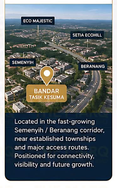 Kedai / Pejabat untuk Dijual di Bandar Tasik Kesuma (Beranang) - Terry Loh - PropertyGuru.com.my