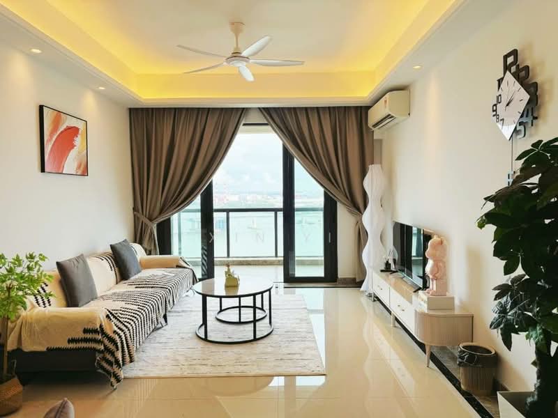 Servis Apartment untuk Dijual di R&F Princess Cove Phase 1 - Xin Yi - Living Room - PropertyGuru.com.my