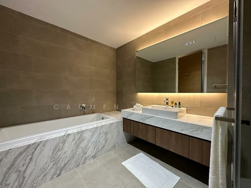 Servis Apartment untuk Disewa di Aria - Carmen Chong - Bathroom - PropertyGuru.com.my
