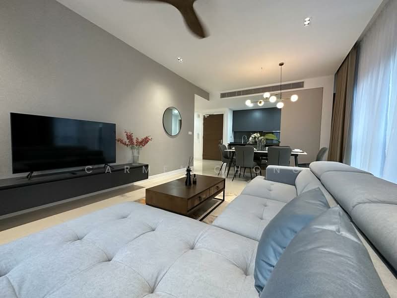 Servis Apartment untuk Disewa di Aria - Carmen Chong - Living Room - PropertyGuru.com.my