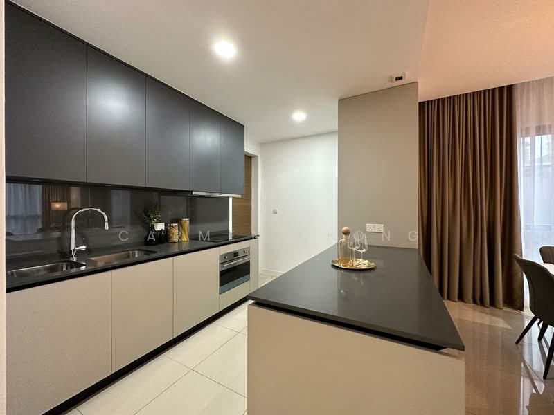 Servis Apartment untuk Disewa di Aria - Carmen Chong - Kitchen - PropertyGuru.com.my