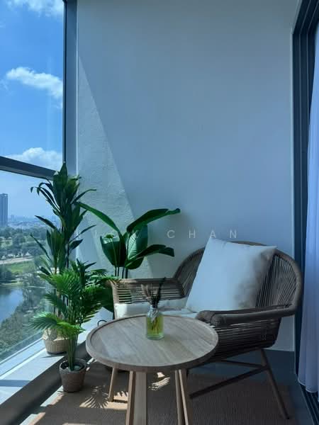 Servis Apartment untuk Disewa di Dorsett Waterfront Subang - Nick Chan - Balcony - PropertyGuru.com.my