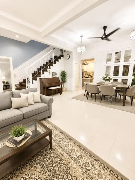 Rumah Teres 2 Tingkat untuk Dijual di Kemuning Utama (Shah Alam) - Syahrim Naim - Living Room - PropertyGuru.com.my