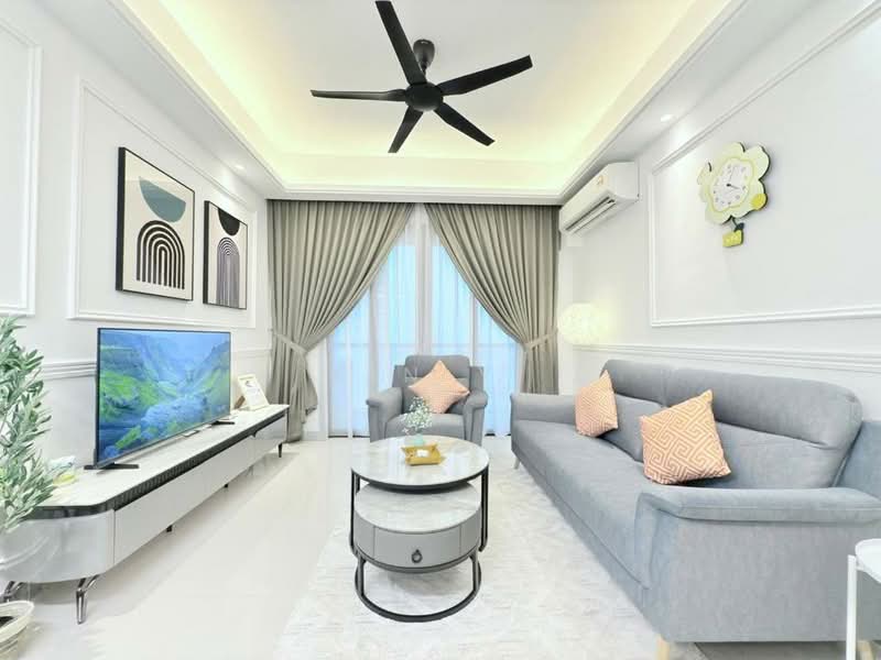 Condominium for Sale at R&F Princess Cove Phase 2-Seine Region - Xin Yi - Living Room - PropertyGuru.com.my