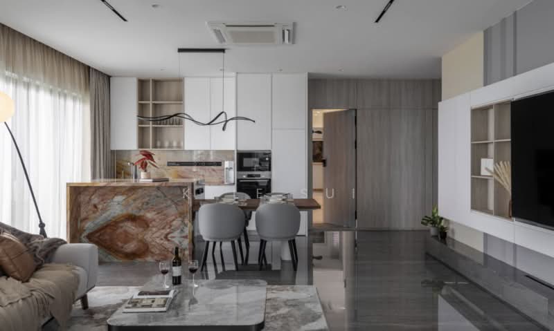Service Residence for Sale at The Rosewoodz @ Bukit Jalil - Kyle Sui - Living Room - PropertyGuru.com.my