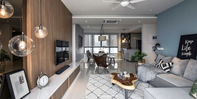 Service Residence for Sale at The Rosewoodz @ Bukit Jalil - Kyle Sui - Living Room - PropertyGuru.com.my