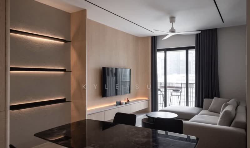Service Residence for Sale at The Rosewoodz @ Bukit Jalil - Kyle Sui - Living Room - PropertyGuru.com.my