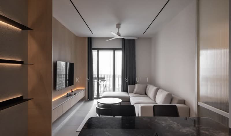 Service Residence for Sale at The Rosewoodz @ Bukit Jalil - Kyle Sui - Living Room - PropertyGuru.com.my