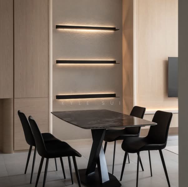 Service Residence for Sale at The Rosewoodz @ Bukit Jalil - Kyle Sui - Dining Room - PropertyGuru.com.my