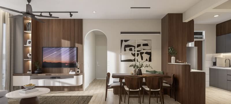 Service Residence for Sale at The Rosewoodz @ Bukit Jalil - Kyle Sui - Living Room - PropertyGuru.com.my