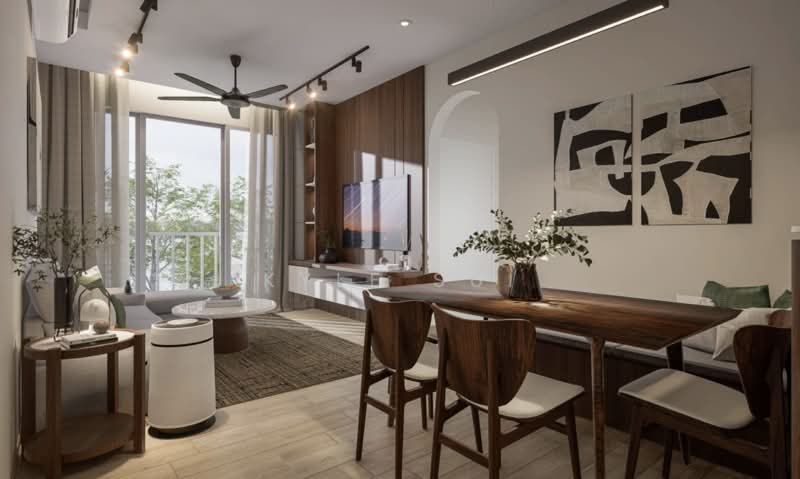 Service Residence for Sale at The Rosewoodz @ Bukit Jalil - Kyle Sui - Living Room - PropertyGuru.com.my