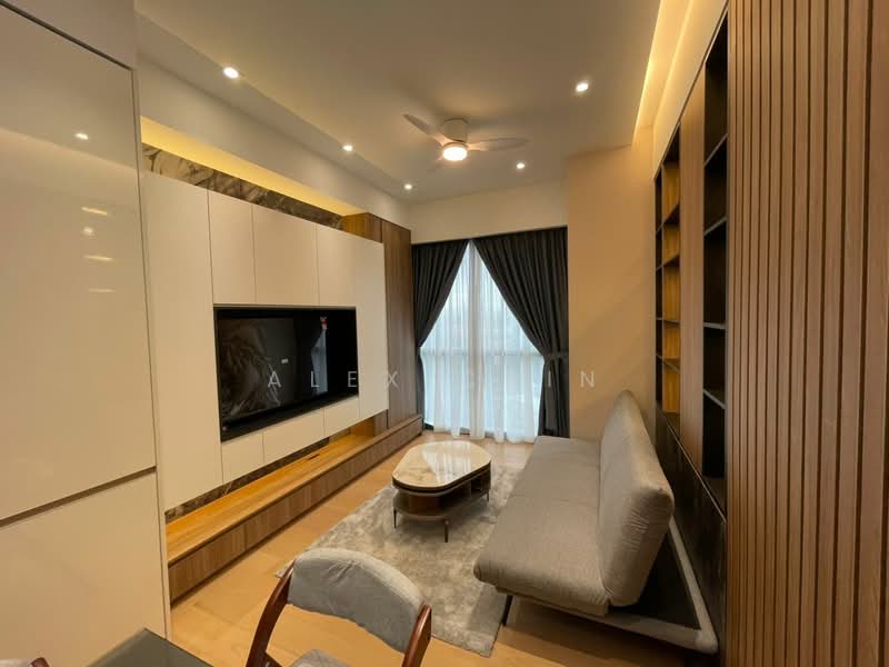 Kediaman Servis untuk Disewa di TRX Residences - Alex Chin - Living Room - PropertyGuru.com.my