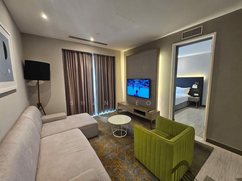 Servis Apartment untuk Disewa di Invito Suites (Capri) - Shan Keow - Living Room - PropertyGuru.com.my