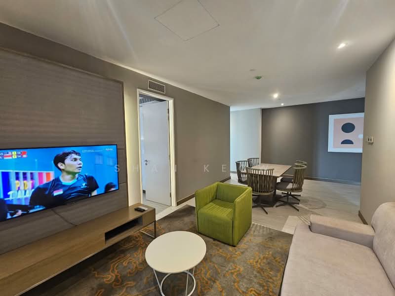 Servis Apartment untuk Disewa di Invito Suites (Capri) - Shan Keow - Living Room - PropertyGuru.com.my