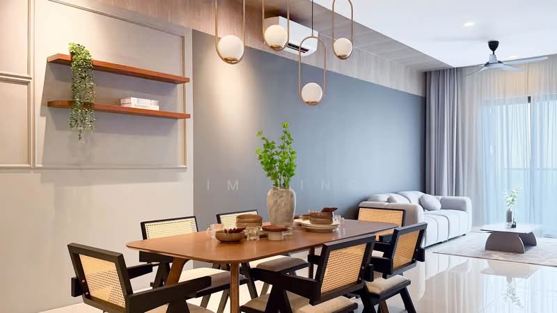 Kondominium untuk Disewa di Bangsar Hill Park - Kim Ling - Dining Hall - PropertyGuru.com.my
