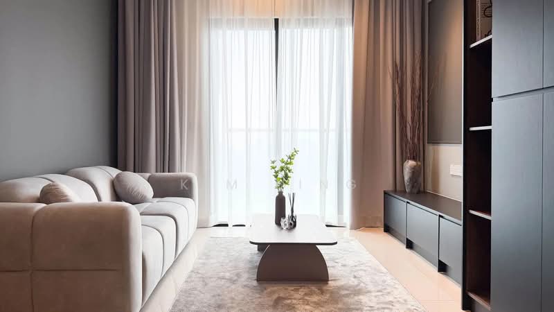 Kondominium untuk Disewa di Bangsar Hill Park - Kim Ling - Living Hall - PropertyGuru.com.my