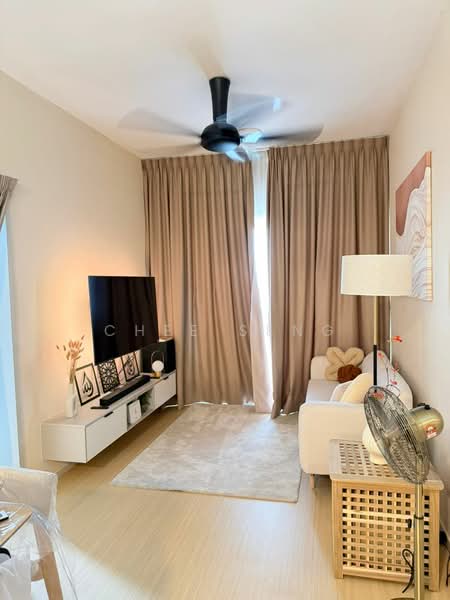 Kondominium untuk Disewa di Sky Awani Residensi 5 - Chee Seng - Living Room - PropertyGuru.com.my