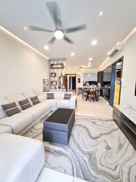 Condominium for Rent at Queens Residences Q1 @ Queens Waterfront - CS Ung - Living Room - PropertyGuru.com.my