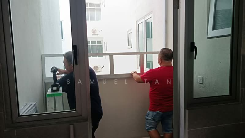 Servis Apartment untuk Disewa di Residensi MH Platinum 2 - Samuel Tan - Balcony - PropertyGuru.com.my