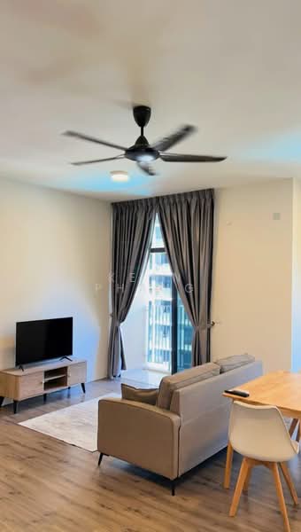 Servis Apartment untuk Dijual di Henna Residence @ The Quartz WM - Kean Phang - Living Room - PropertyGuru.com.my