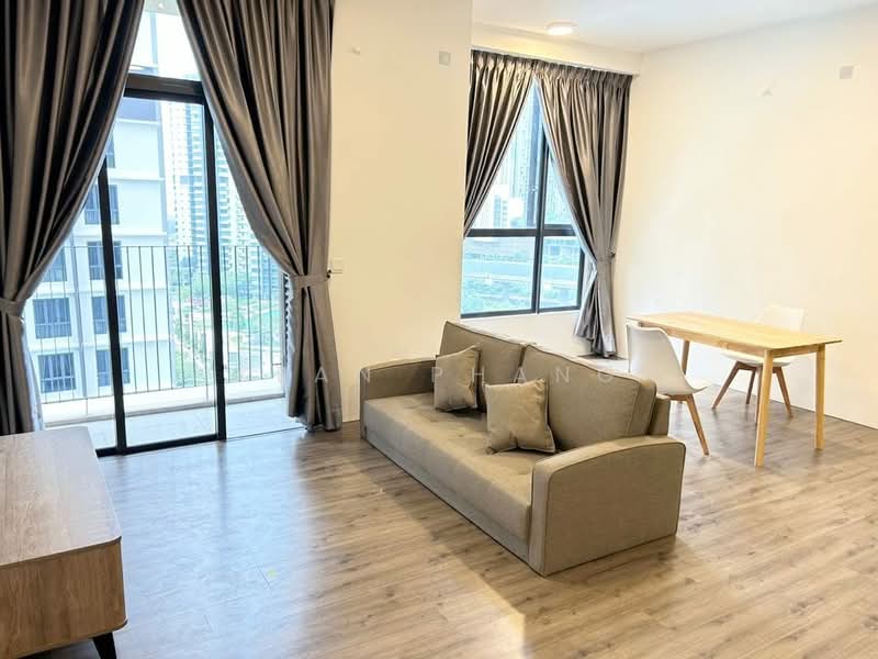 Servis Apartment untuk Dijual di Henna Residence @ The Quartz WM - Kean Phang - Living Room - PropertyGuru.com.my
