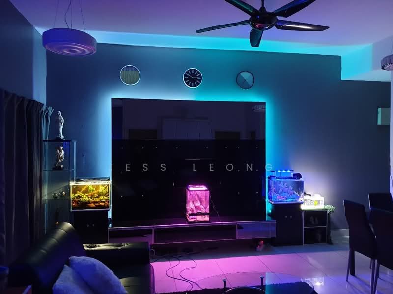 Servis Apartment untuk Disewa di Impian Meridian - Jess Leong - Living Room - PropertyGuru.com.my